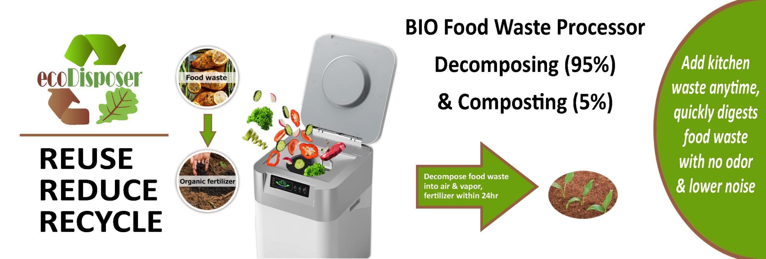 Fornitore professionale di macchine per il compostaggio di rifiuti alimentari