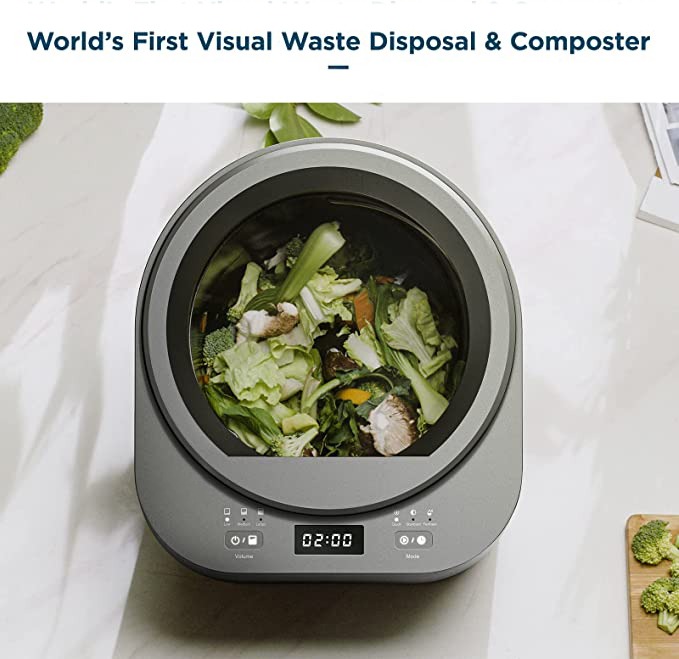 2.5L New Arrival Household Food Waste Composter Kitchen Waste Recycling Machine Garbage Processor
