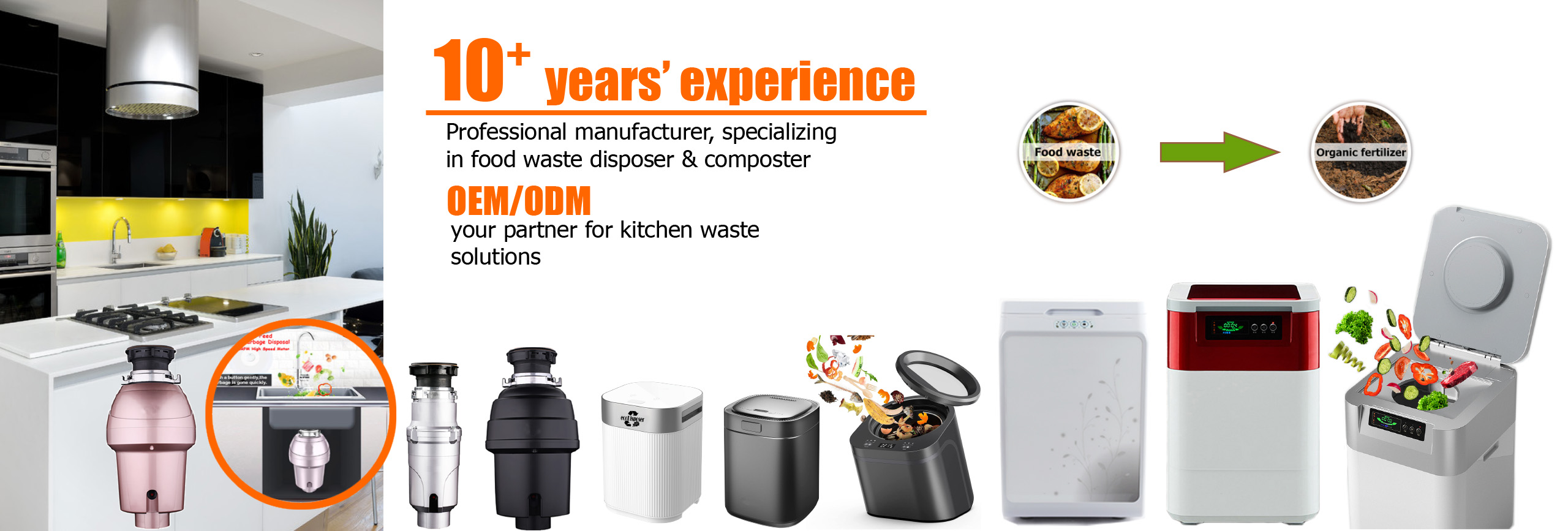 Professional food waste composting machine supplier