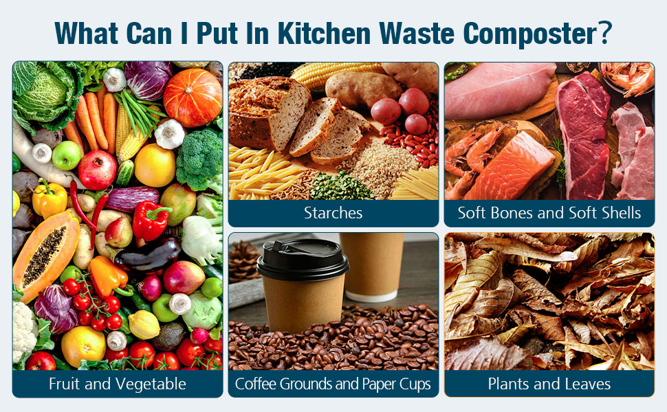 food waste compost can handle the type of waste